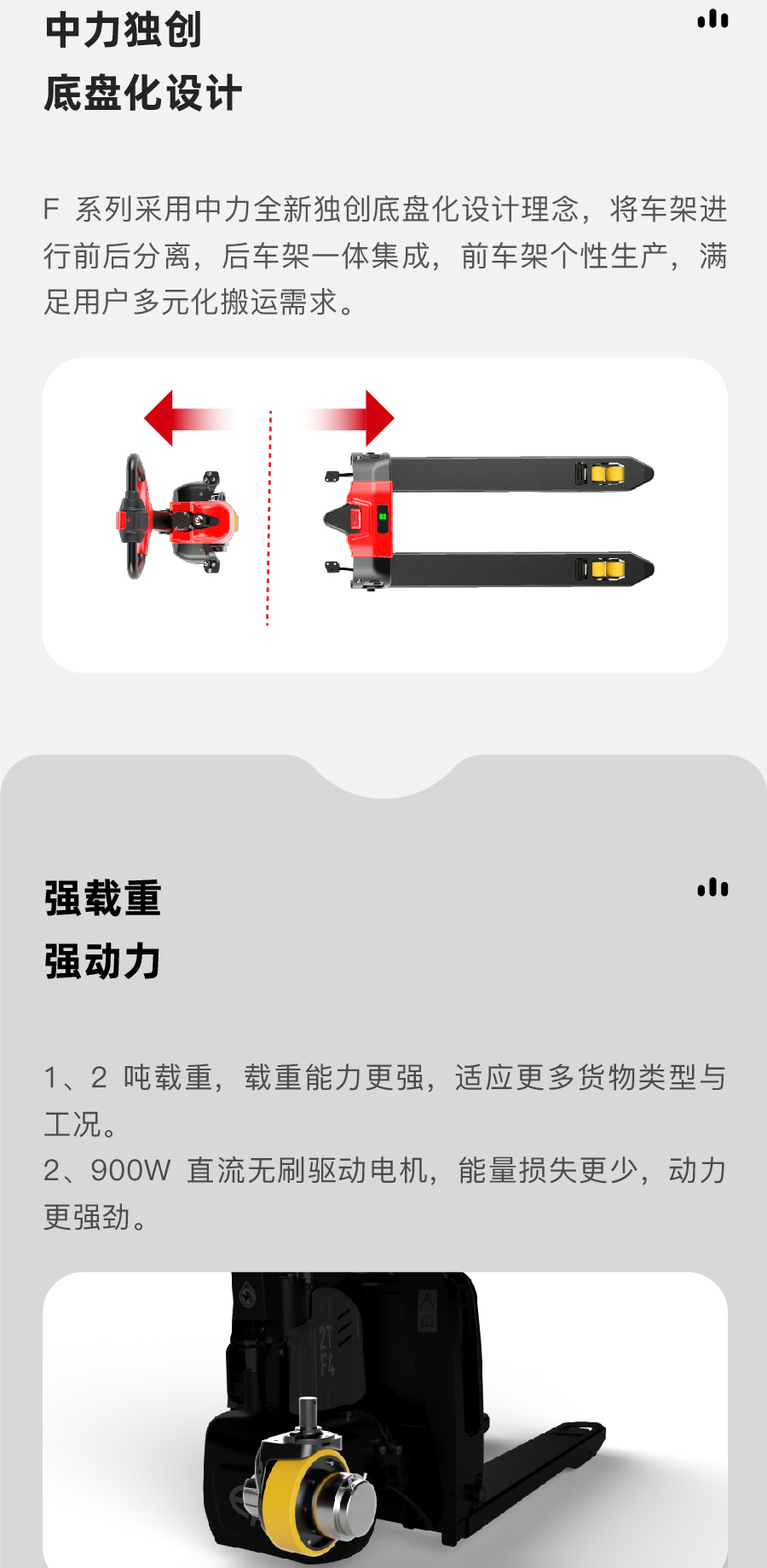 中力F4201鋰電池全電動搬運(yùn)車,托盤搬運(yùn)車